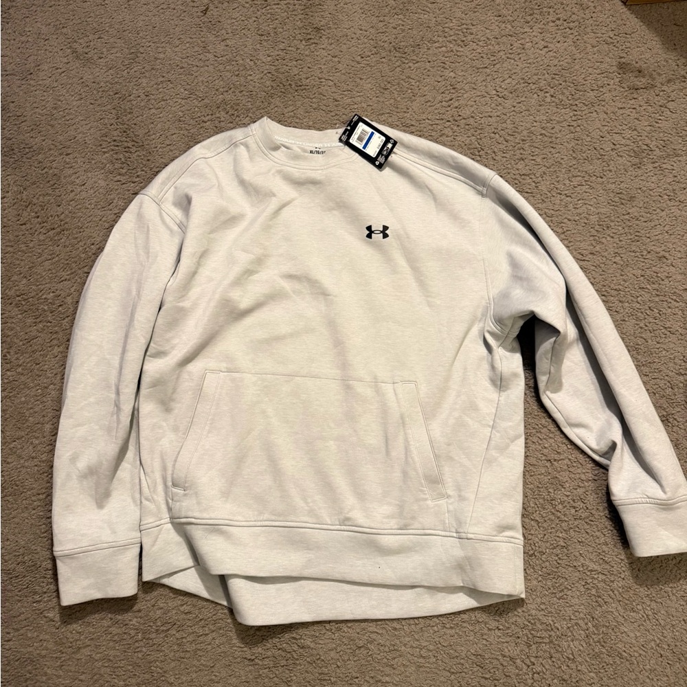 Under Armour Light Gray Crewneck
